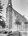 Torenvoet van uit het zuid-westen - Weesp - 20252282 - RCE -  Nederlands Hervormde Kerk: torenvoet van uit het zuid-westen 