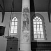 Schildering op kolom - Weesp - 20252274 - RCE -  Nederlands Hervormde Kerk: schildering op kolom 