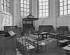 Interieur meubilair in 't koor - Weesp - 20252295 - RCE -  Nederlands Hervormde Kerk: interieur meubilair in 't koor 