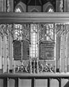 Interieur tekstborden op koorhek - Weesp - 20252296 - RCE -  Nederlands Hervormde Kerk: interieur tekstborden op koorhek 