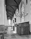 Interieur noordelijke zijbeuk - Weesp - 20252288 - RCE -  Nederlands Hervormde Kerk: interieur noordelijke zijbeuk 