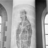 Detail schildering op kolom - Weesp - 20252273 - RCE -  Nederlands Hervormde Kerk: detail schildering op kolom 