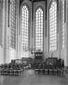 Interieur koor vanuit 't westen - Weesp - 20252294 - RCE -  Nederlands Hervormde Kerk: interieur koor vanuit 't westen 