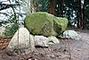 Jagtlust9150-rm468131 -  Hunebed dat in het begin van de 20e eeuw door Jhr. Willem Six is laten plaatsen bij Jagtlust, 's Graveland  Fake Dolmen near Jagtlust, 's Graveland, the Netherlands 