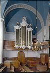 Interieur en orgel van de Hervormde Kerk te 's Gravenland - 's-Graveland - 20349177 - RCE -  Nederlands Hervormde Kerk: Interieur en orgel van de Hervormde Kerk te 's Gravenland (opmerking: Gefotografeerd voor Het Historische Orgel in Nederland 1819-1840, bladzijde 300) 