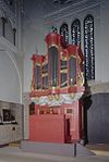 Interieur, aanzicht orgel, orgelnummer 526 - 's-Graveland - 20349178 - RCE -  Nederlands Hervormde Kerk: Interieur, aanzicht orgel, orgelnummer 526 (opmerking: Gefotografeerd voor Het Historische Orgel in Nederland 1819-1840, bladzijde 138) 
