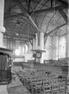Interieur naar het noord-westen - Zaandam - 20218706 - RCE -  Hervormde Westerzijderkerk of Bullekerk: interieur naar het noord-westen 
