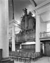 Interieur naar 't orgel - Zaandam - 20218747 - RCE -  Evangelisch Lutherse kerk: interieur naar 't orgel 