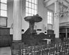 Interieur naar preekstoel - Zaandam - 20218746 - RCE -  Evangelisch Lutherse kerk: interieur naar preekstoel 