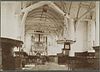 Interieur hervormde kerk tijdens restauratie - Zaandam - 20318820 - RCE -  Hervormde Westerzijderkerk of Bullekerk: Interieur hervormde kerk tijdens restauratie 
