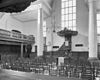 Interieur met preekstoel - Zaandam - 20218745 - RCE -  Evangelisch Lutherse kerk: interieur met preekstoel 