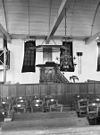 Interieur naar het zuiden (met preekstoel) - Callantsoog - 20046430 - RCE -  Hervormde Kerk: interieur naar het zuiden (met preekstoel) 