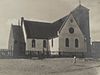 Overzicht vanuit het noordoosten - Callantsoog - 20325893 - RCE -  Hervormde Kerk: Overzicht vanuit het noordoosten (opmerking: Bijschrift: na de restauratie) 