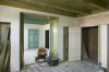 Interieur woongedeelte, vookamer, tijdens verbouwing