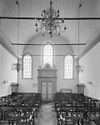 Interieur, naar de voorgevel - Almelo - 20276013 - RCE -  Doopsgezinde Kerk: Interieur, naar de voorgevel 