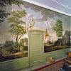 Interieur rechter voorkamer, overzicht geschilderde behangsels, na restauratie - Deventer - 20337646 - RCE -  Behangsel: Interieur rechter voorkamer, overzicht geschilderde behangsels, na restauratie 