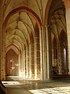 LebuinuskerkZijbeuk -  Zicht van de zijbeuk van de Lebuinuskerk te Deventer 
