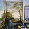 Interieur rechter voorkamer, geschilderde behangsels, na restauratie - Deventer - 20337650 - RCE -  Behangsel: Interieur rechter voorkamer, geschilderde behangsels, na restauratie 