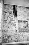 Noord-oost wand van het vertrek links voorin het wanthuis - Deventer - 20054462 - RCE -  Stadhuis: noord-oost wand van het vertrek links voorin het wanthuis 