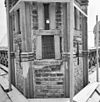 Detail noordwesttoren, tijdens restauratie - Deventer - 20336260 - RCE -  Waag: Detail noordwesttoren, tijdens restauratie 