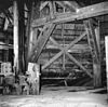 Houtzaagmolen, zaagramen - Deventer - 20056761 - RCE -  Bolwerksmolen: Houtzaagmolen, zaagramen 