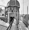 Noordwesttoren, tijdens restauratie - Deventer - 20336263 - RCE -  Waag: Noordwesttoren, tijdens restauratie 