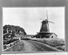 Houtzaagmolen te Deventer schuin van opzij gefotografeerd - Deventer - 20056764 - RCE -  Bolwerksmolen: Houtzaagmolen te Deventer schuin van opzij gefotografeerd 