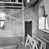 Interieur, trapopgang en bouwsporen op de eerste verdieping, tijdens restauratie - Deventer - 20336280 - RCE -  Waag: Interieur, trapopgang en bouwsporen op de eerste verdieping, tijdens restauratie 