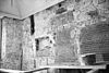 Noord-oost wand van het vertrek links voorin het wanthuis begane grond - Deventer - 20054459 - RCE -  Stadhuis: noord-oost wand van het vertrek links voorin het wanthuis begane grond 
