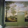 Interieur rechter voorkamer, geschilderde behangsels, na restauratie - Deventer - 20337647 - RCE -  Behangsel: Interieur rechter voorkamer, geschilderde behangsels, na restauratie 
