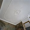 Interieur, overzicht stucplafond in tuinkamer - Deventer - 20331006 - RCE -  Interieur, overzicht stucplafond in tuinkamer 