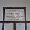 Gedenksteen in de hal van de synagoge te Enschede - Enschede - 20338388 - RCE -  Synagoge: Gedenksteen in de hal van de synagoge te Enschede