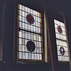 Twee glas in loodramen in de synagoge te Enschede - Enschede - 20338394 - RCE -  Synagoge: Twee glas in loodramen in de synagoge te Enschede 