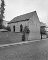 De rechter zij- en achtergevel van de synagoge te Haaksbergen - Haaksbergen - 20095206 - RCE -  Synagoge: De rechter zij- en achtergevel van de synagoge te Haaksbergen 