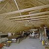 Interieur overzicht schaapskooi - Markelo - 20329916 - RCE -  Erve Odinc: Interieur overzicht schaapskooi 