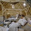 Interieur overzicht schuur en droogloods - Markelo - 20329920 - RCE -  Erve Odinc: Interieur overzicht schuur en droogloods 