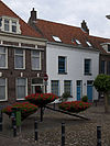 Kampen Prinsenstraat4143 -  Prinsenstraat 41 + 43 (43 center left, 41 center right), Kampen 