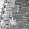 Voorgevel, hoekdetaillering bij dakkapel, voor restauratie - Kampen - 20348723 - RCE -  Stadsziekenhuis: Voorgevel, hoekdetaillering bij dakkapel, voor restauratie (opmerking: Kanjerproject) 