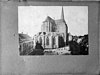 Exterieur vanuit het oosten, voor de restauratie van 1883, naar een foto van pl.m. 1878, in het bezit van Dr C.Hofstede de Groot - Kampen - 20122012 - RCE -  St.Nicolaas- of Bovenkerk: exterieur vanuit het oosten, voor de restauratie van 1883, naar een foto van pl.m. 1878, in het bezit van Dr C.Hofstede de Groot 