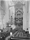 Interieur, overzicht naar het orgel - Kampen - 20122229 - RCE -  Boven- of St. Nicolaaskerk: Interieur, overzicht naar het orgel 