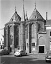 Exterieur koorzijde naar het westen - Kampen - 20122093 - RCE -  St.Nicolaas- of Bovenkerk: exterieur koorzijde naar het westen 
