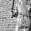 Interieur beelden, oorspronkelijk afkomstig van het raadhuis (details) - Kampen - 20121736 - RCE -  Korenmarktpoort: interieur beelden, oorspronkelijk afkomstig van het raadhuis (details) 