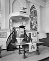 INTERIEUR, PREEKSTOEL - Kampen - 20276589 - RCE -  EVANGELISCH-LUTHERSE KERK: INTERIEUR, PREEKSTOEL 