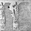 Interieur beelden, oorspronkelijk afkomstig van het raadhuis (details) - Kampen - 20121727 - RCE -  Korenmarktpoort: interieur beelden, oorspronkelijk afkomstig van het raadhuis (details) 