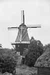 Korenmolen van achteren gefotografeerd - Marle - 20151129 - RCE -  De Vlijt: Korenmolen van achteren gefotografeerd 