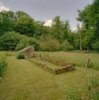 Overzicht broeibak en druivenkas