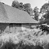 Schuur, rechter zijgevel - Rouveen - 20001827 - RCE -  Langhuisboerderij: Schuur, rechter zijgevel 