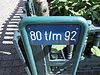Staphorst - Gemeenteweg huisnummers 80 tm 92 RM34250.JPG -  Huisnummer 80 t/m 92 vooraan de steeg waaraan rijksmonument Gemeenteweg 82 Staphorst 