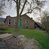 Restant voorgevel, na storm - Staphorst - 20348471 - RCE -  Boerderijen: Restant voorgevel, na storm 