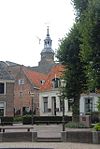 Hervormde kerk Blokzijl vanaf Zuiderstraat